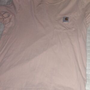 Carhartt Light Pink Tee with Pocket